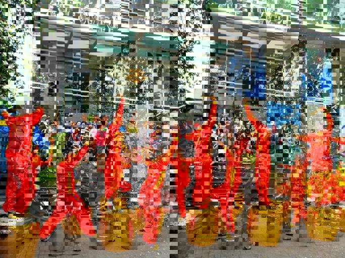 Interactive Storytelling Parade Transforms Downtown With Live Performances